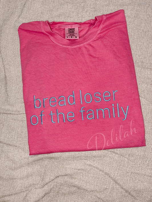 Bread loser embroidered boxy tshirt
