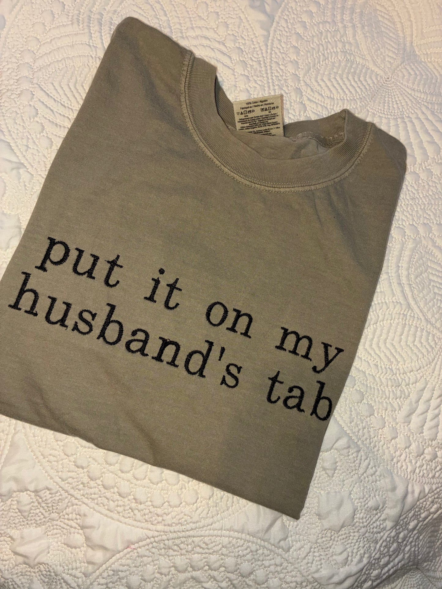Husbands tab